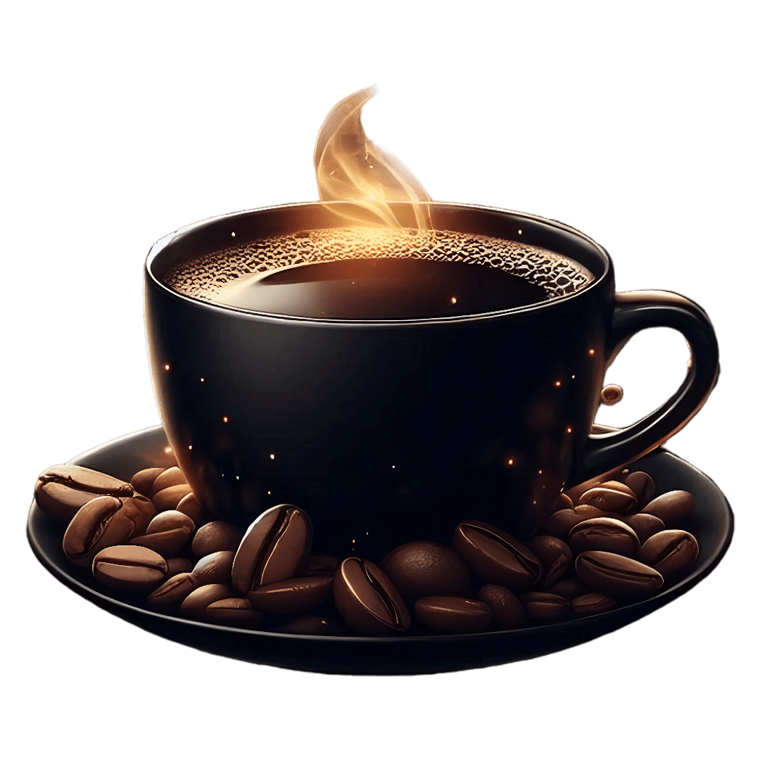 Dark roasted specialty coffee